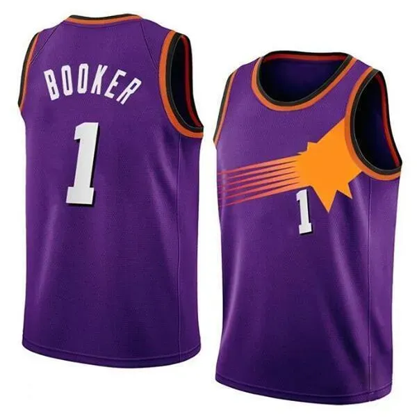 Devin 1 Booker Chris Paul 34 Maglia da basket personalizzata Uomo Donna Gioventù Phoenix''Suns''Deandre Ayton Steve Barkley Maglie 22 13 Maglia da uomo retrò City Nera