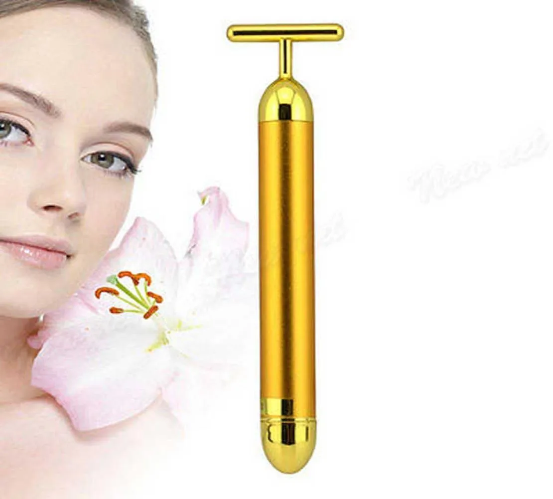 Golden Pulse Beauty Bar 24K massageador facial0123456786022201