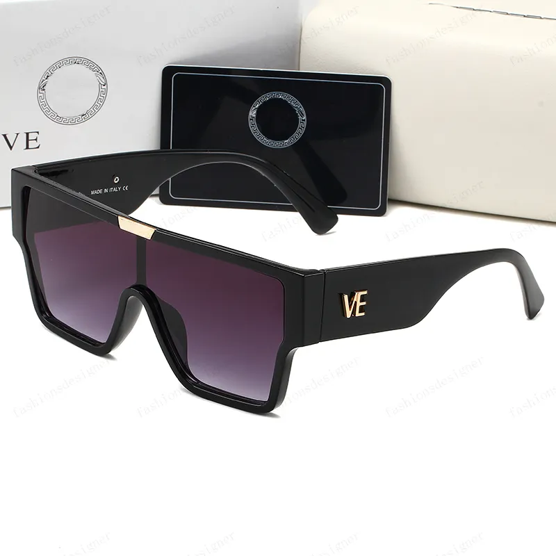 Lunettes de soleil de créateur pour hommes lunettes de soleil versage pour femmes lunettes de créateur lunettes coupe-vent rectangulaires femmes polarisées lentilles UV400 lunettes de soleil lunettes de soleil pour hommes