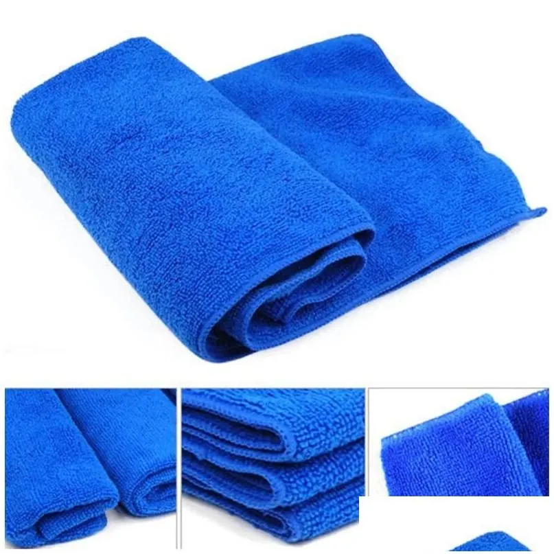 Chiffons de nettoyage Tissu de serviette de lavage de voiture Spécial Fort Absorbant Pas de marques de cheveux Cuisine Rag Drop Livraison Maison Jardin Housekee Organizat Otdsa