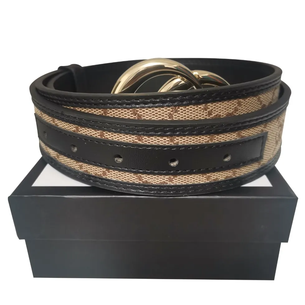 16 Color New Mens Fashion Belt Luxury Men Designers Women jeans Belts Big Gold Buckle cintura Size 90-125CM waistbands with box251E