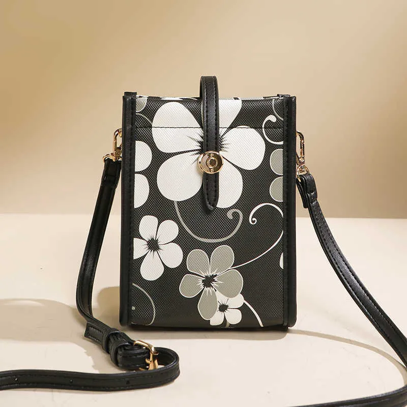 Bolsa da moda feminina de malha pequena móvel de ombro único crossbody