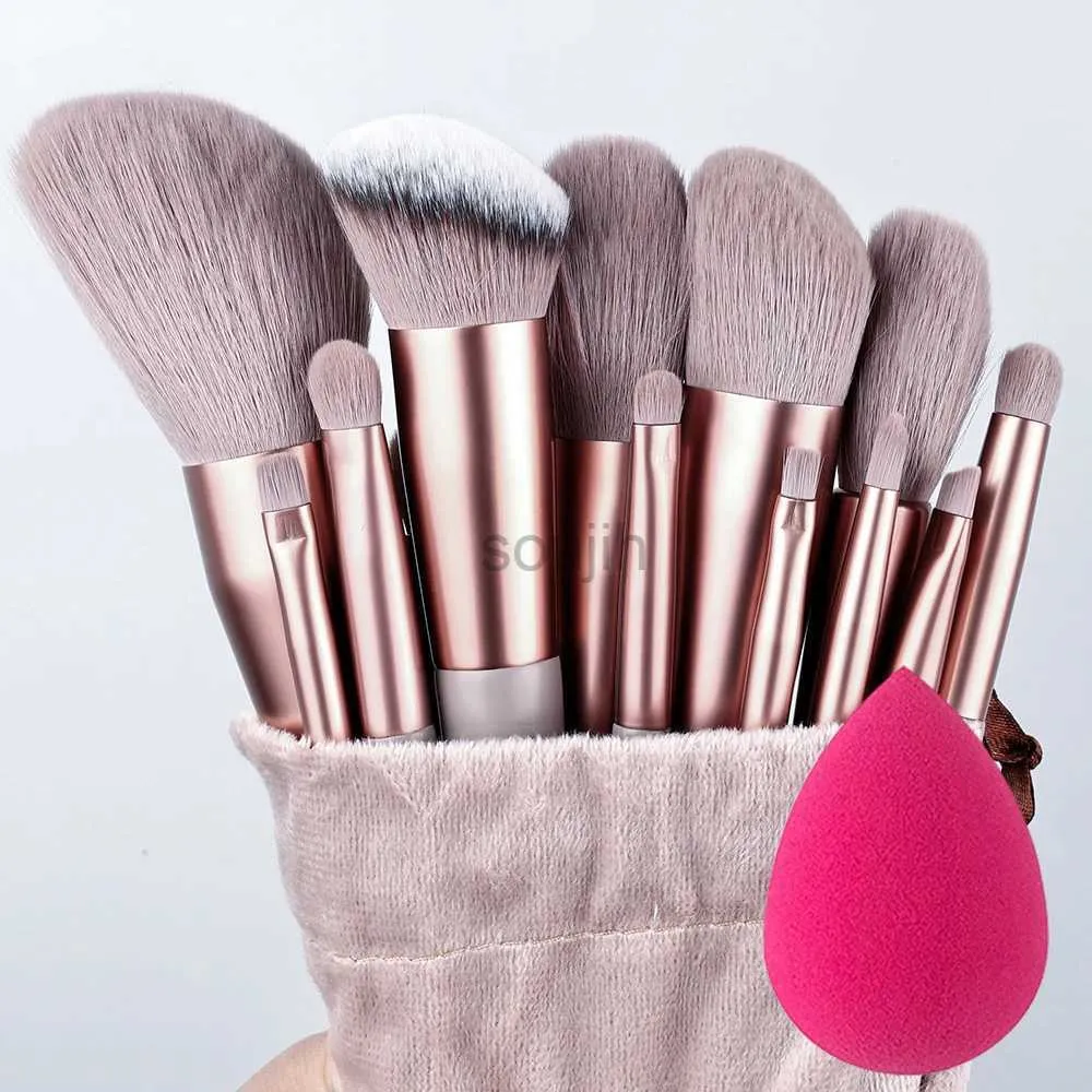 Makeup Brushes 10-13Pcs Makeup Brushes Set Professional detail brush Brush Concealer Contour Eyeshadow Brush Beauty Tool ldd240313