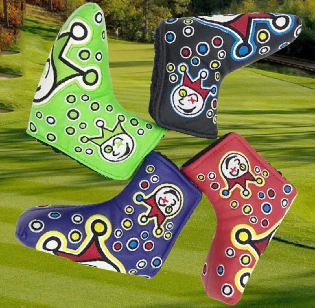 2020 neue Golf Headcovers Qualität Novetly Golf Putter Abdeckung Custom Design Golf Headcover Für Blade Putter Kopf Sticken Headcovers6964792