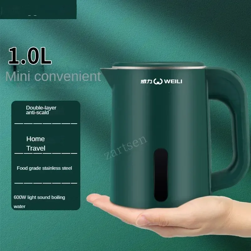 ツールティー電気水Kettle1Lポータブルトラベルウォータースマートボイラーボトルミニコーヒーヘルシーエレクトリルキートルホームオフィス用