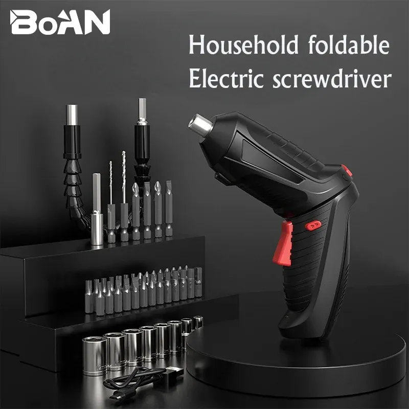 Schroevendraaiers 3.6v 1800mAh Lithium Battery Power Tools Set Household Maintenance Repair Mini Household Electric Drill Cordless Screwdriver