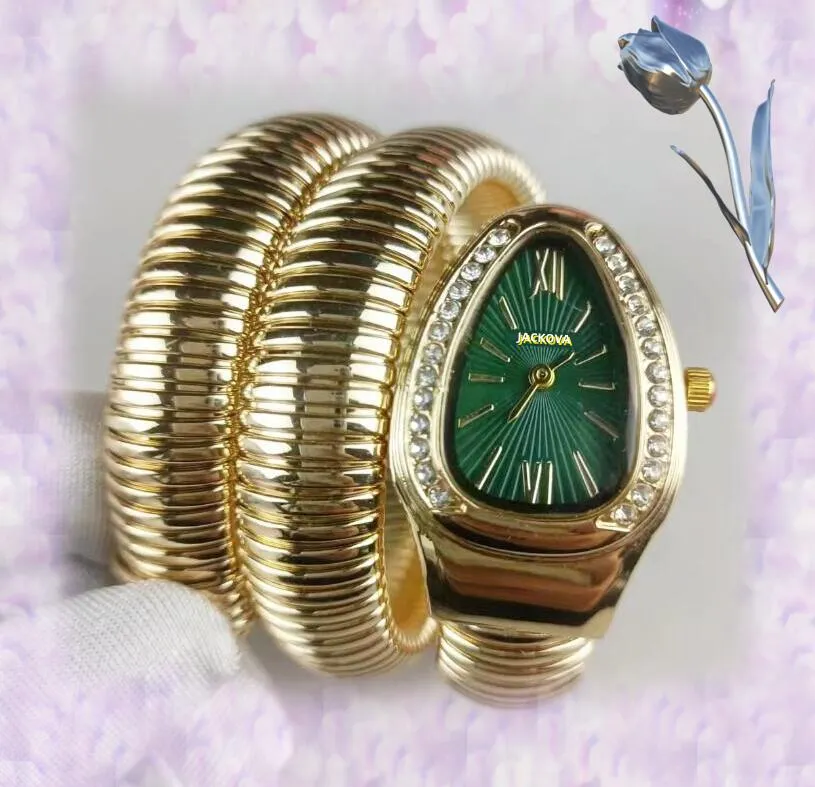 Célèbre luxe femmes diamants bague montres de haute qualité abeille étoile serpent habitant horloge en acier inoxydable bande quartz mouvement chaîne bracelet montres montre de luxe
