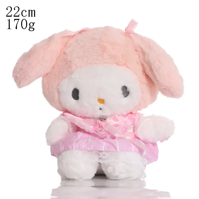 Wholesale and retail cartoon cartoon plush figure toys Lolita princess dress Melody cute little devil Rag Doll children accompany play holiday gifts