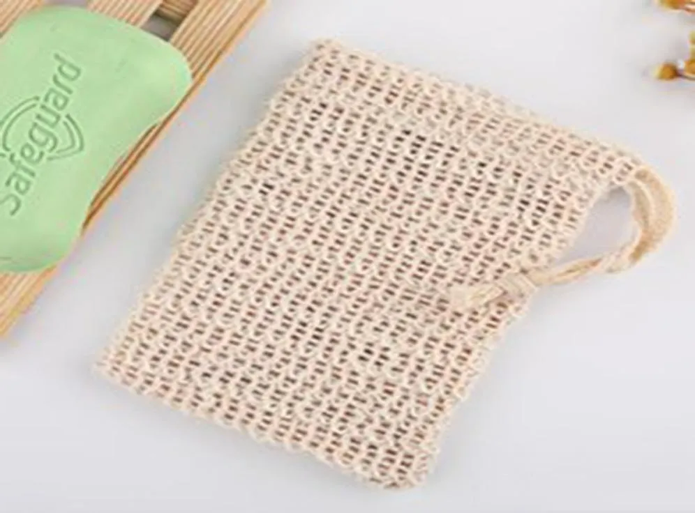 Soap Blister Mesh Doublelayer Soap Net Foaming Net Easy Bubble Mesh Bag Soft Comfortable Soap Sack Saver Pouch Drawstring Holder 7936772