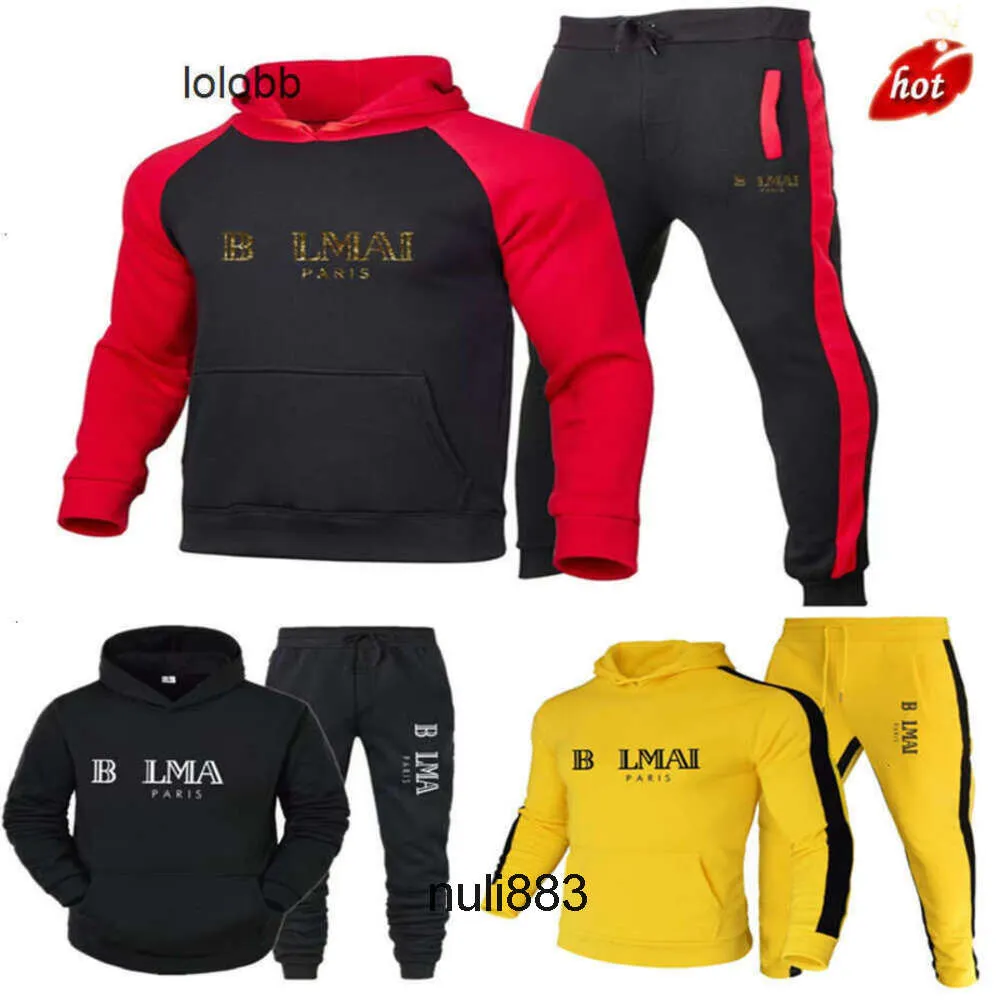 Balmanly BallMainly Ballman BalMin Sportswear Balmani för klädman W0H7 Tracksuits Tracksuit Designer Hoodie Love samma kostym Pure Cotton Sweatshirt NRQ6