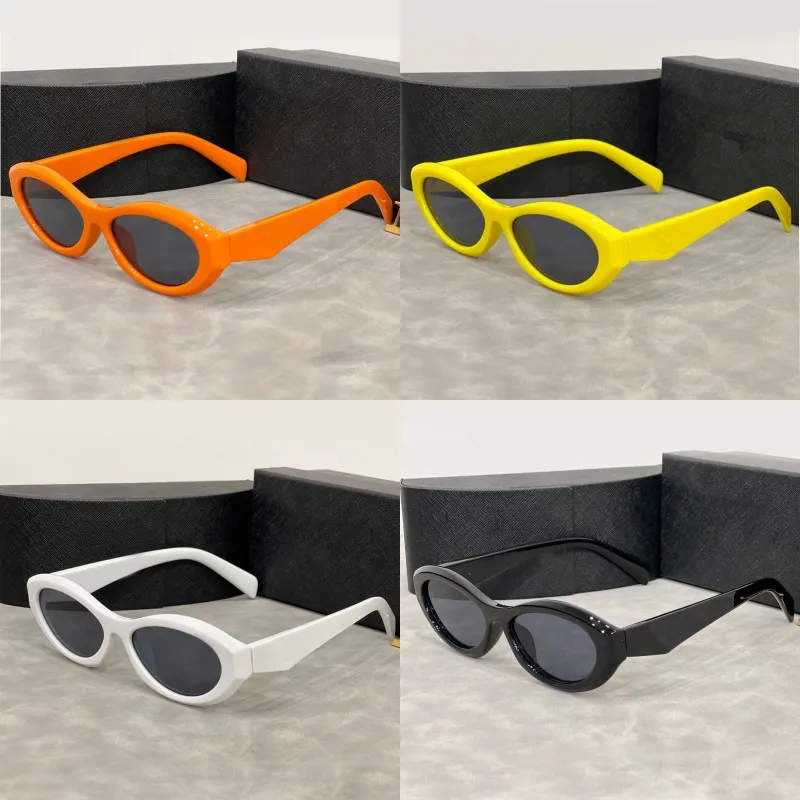 Retro Cat Eye Symbole Designer Solglasögon för kvinnor Polariserade Sonnenbrillen UV -skydd Oval Luxury Solglasögon Trendiga utomhus sommarglasögon HG113 B4