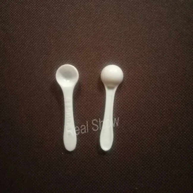 0.25g plastic measuring spoon,mini plastic spoon,plastic 0.25g powder spoon