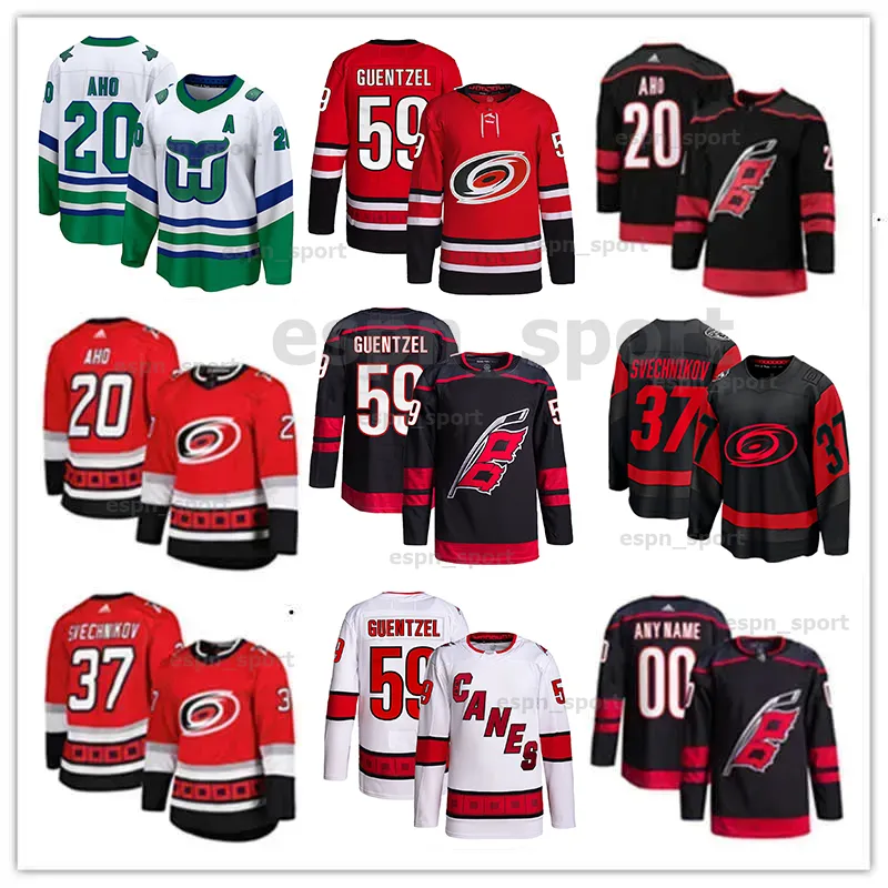 Carolina Sebastian Aho 2024 Jake Guentzel Hurricanes Trikot Dmitry Orlov Michael Bunting Andrei Seth Jarvis Martin Necas Jarvis Skjei Staal Kochetkov Slavin