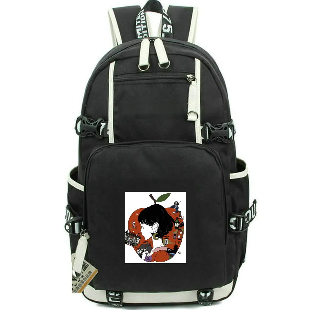 Walk on Girl backpack The Night Is Short daypack Walker school bag Cartoon Print rucksack Casual schoolbag Computer day pack