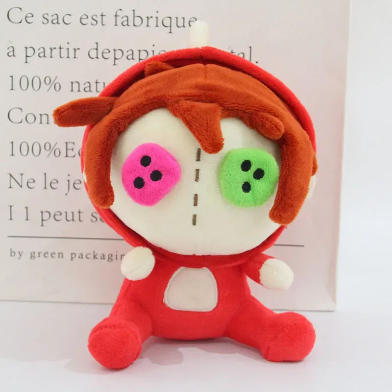 Hurtowe urocze czerwone hat boy Plush Toys Childing Plackates Plackates Holiday Gifts Decor pokój