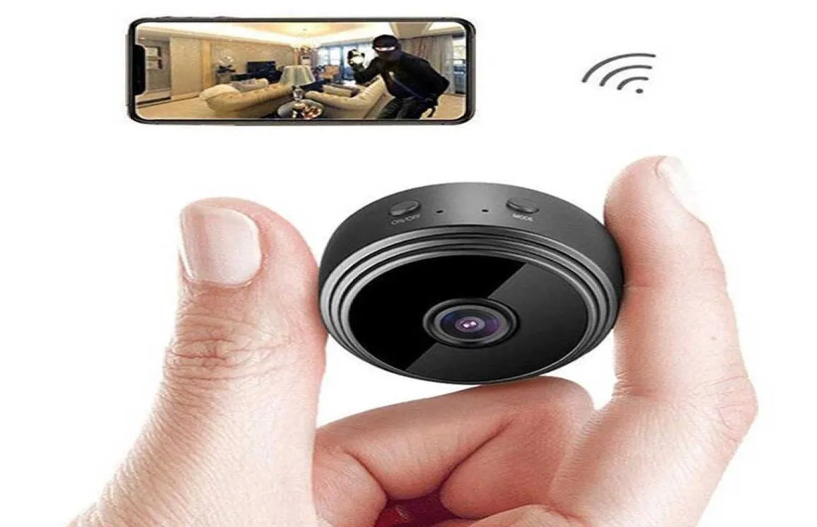 YJ 2022 – mini caméra espion wifi A9 pour animaux de compagnie, vision nocturne, bonne qualité, pour intérieur et extérieur, 9954007