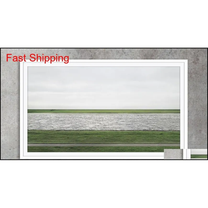 Gemälde Andreas Gursky Pografie Rhein Ii Kunstplakate Druck Po Pape qylOWX Verpackung2010260M