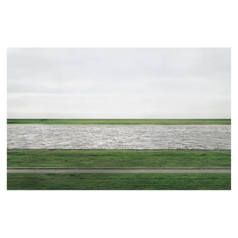 Andreas Gursky Rhein II Pography Plakat Plakat Drukuj dekoracje domu oprawione lub niezamawiane popaper Materiał 2652