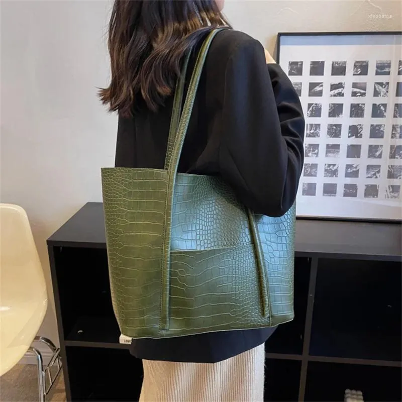 Waist Bags Purses Brand Travel Tote Large PU Leather Shoulder For Women Spring Trend Stone Design Female Shopper Bag Handbags