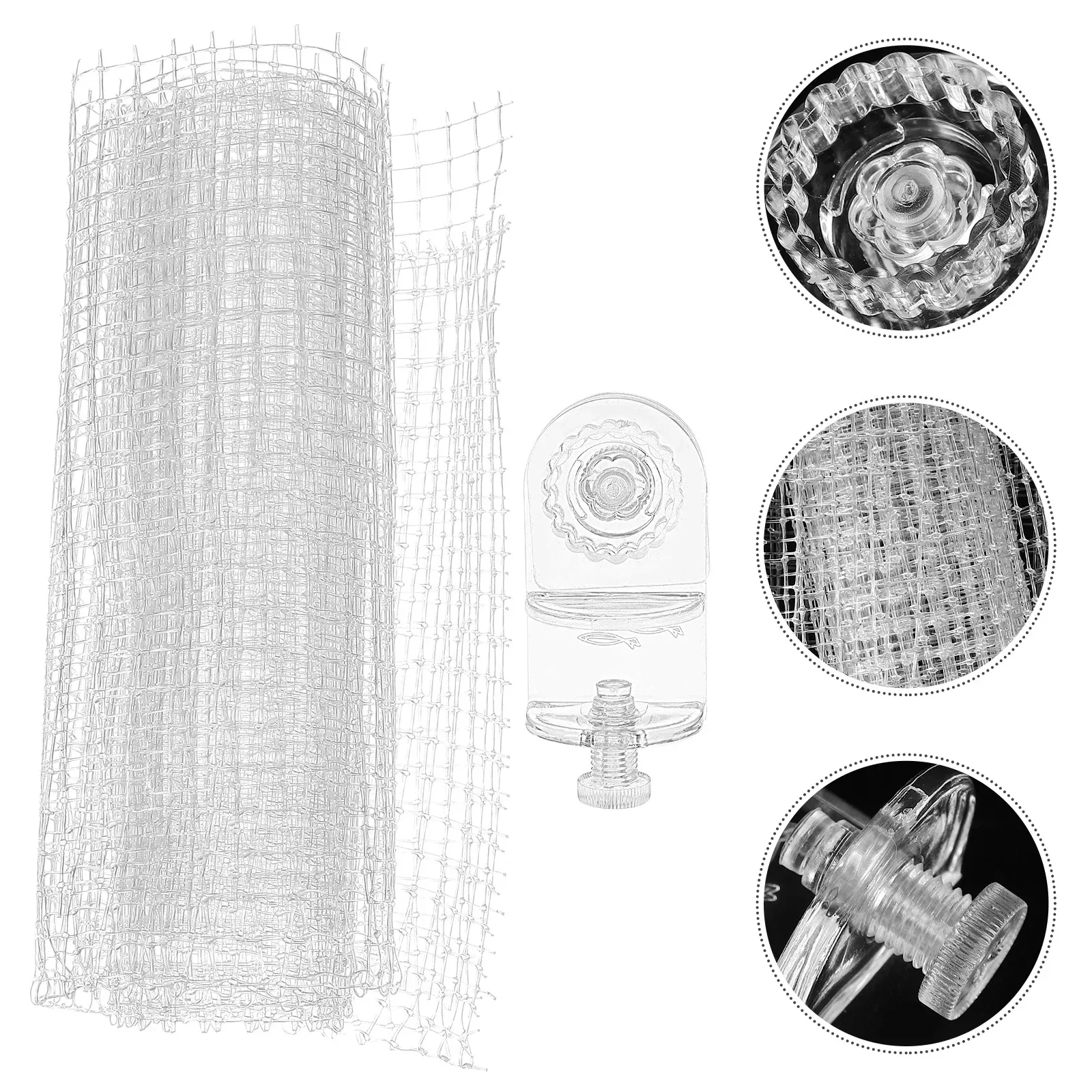 Tools Antijump Net Fish Tank Escape Proof Mesh Netting Practical Terrarium Cover Aquarium