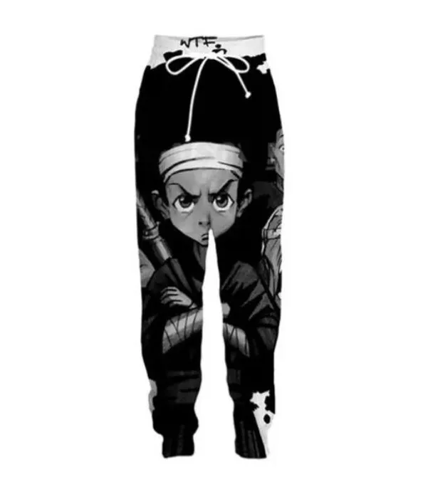 Nuovi uomini/donne boondocks pantaloni casual stampati in 3D moda uomo pantaloni lunghi sportivi larghi KZ06