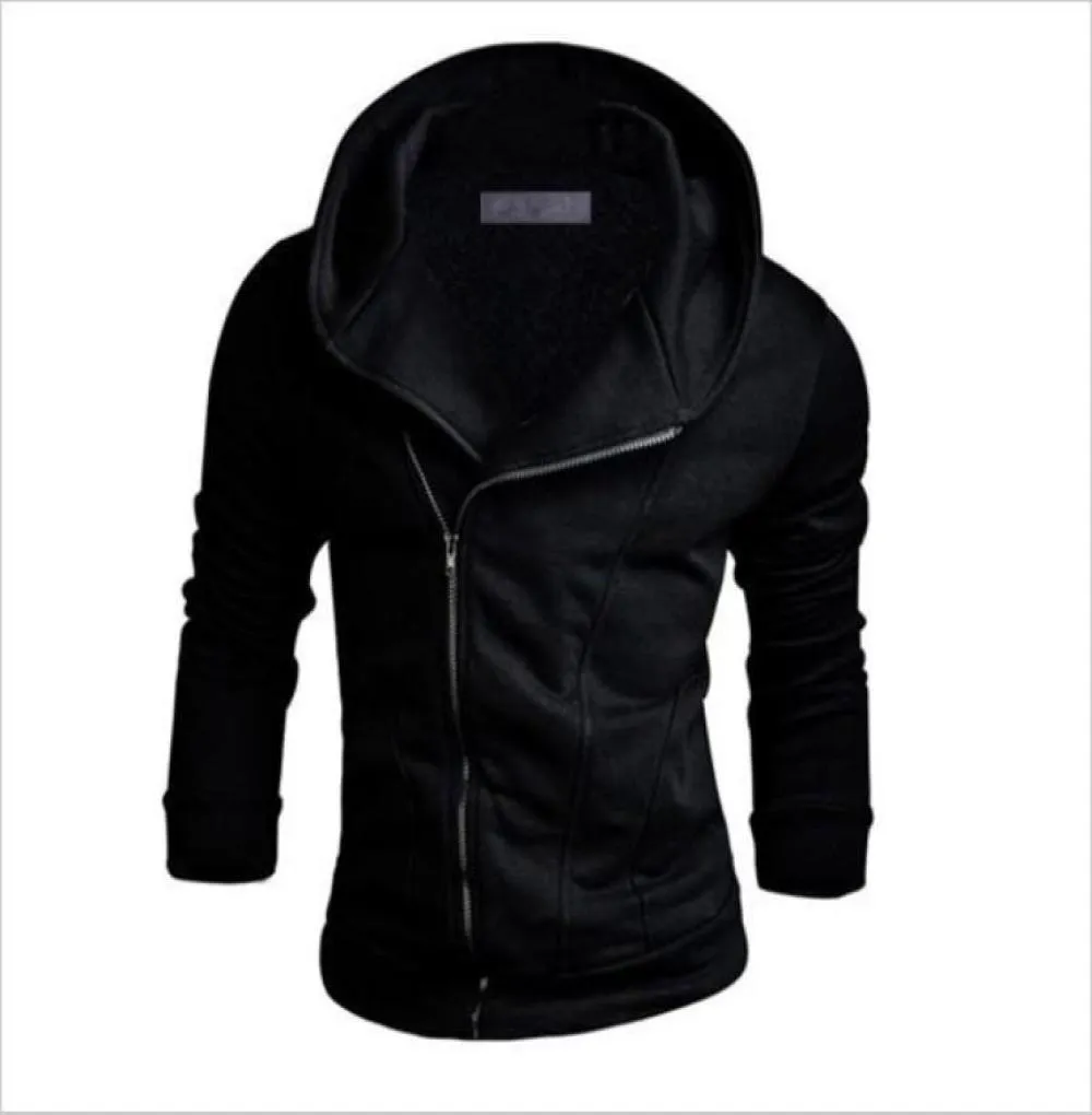 Mode Winter Herbst Grau Schwarz Herren Slim Fit Sexy Top Entworfen Hoodies Sweatshirts Langarm Männer039s Kleidung1056925