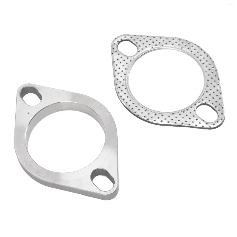 Exhaust Flange Connection Kit High Temperature Resistant 2 2.5in Gasket Stainless Steel For Resonator