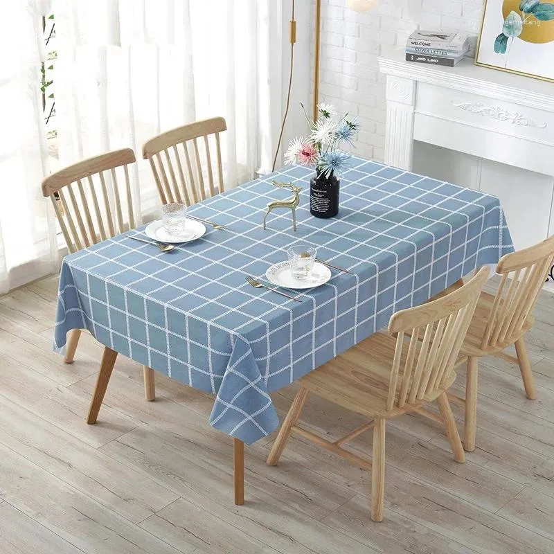 Table Cloth Modern Minimalist Household Fresh Waterproof And Oil-proof Nordic Ins Tablecloth Coffee El