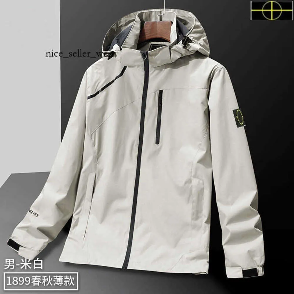 Stones Island jacks Grote maten jas Lente herfst Herenjack Kraag Capuchon Effen Heren Casual Winddicht Outdoor Stone Jacket Coat Nieuwe CP Hoodie 609