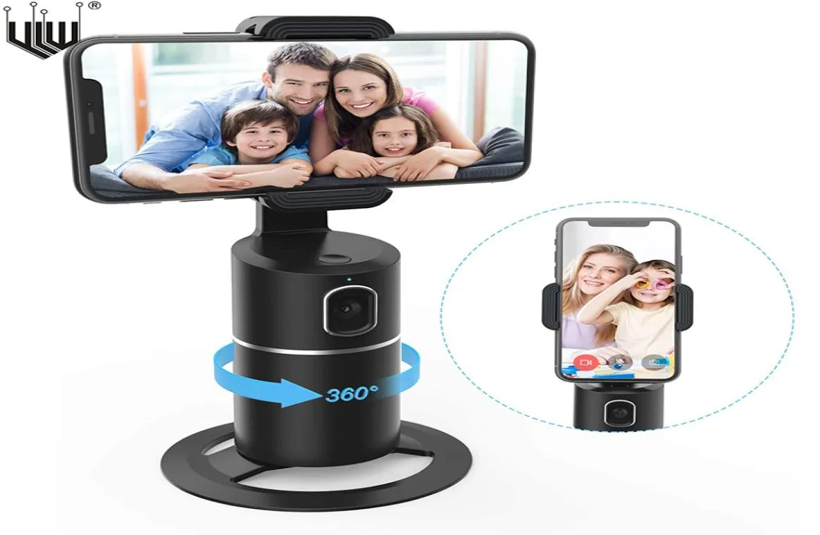 Stabilisatoren Auto Face Tracking Telefonhalter Gimbal Stabilisator für Smart Shooting 360 Rotary Live Vlog Recording Selfie Stick 221021040607