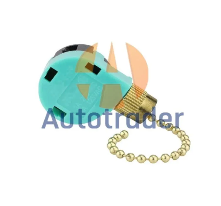 Ze268s6 3 Speed 4 Wire Ceiling Fan Switch Wall Light Control Pull Chain