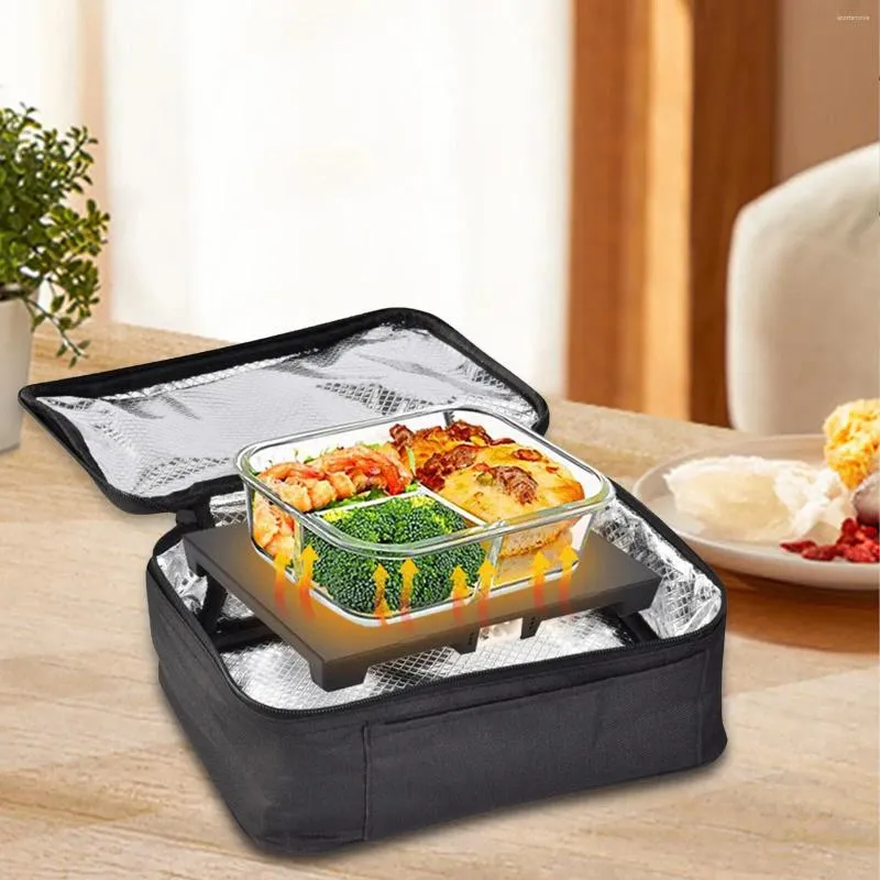 Dinnerware Portable Oven For Cooking Waterproof Mini Electric Heated Lunch Pouch Trip Picnic Family Gathering Office Camping