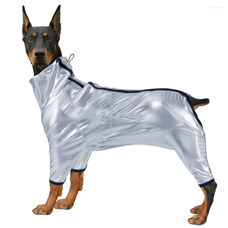 Tuta per abbigliamento per cani per cani Tuta spaziale alla moda Tuta primaverile antivento impermeabile Tuta per vestiti elastici per animali domestici piccola media grande