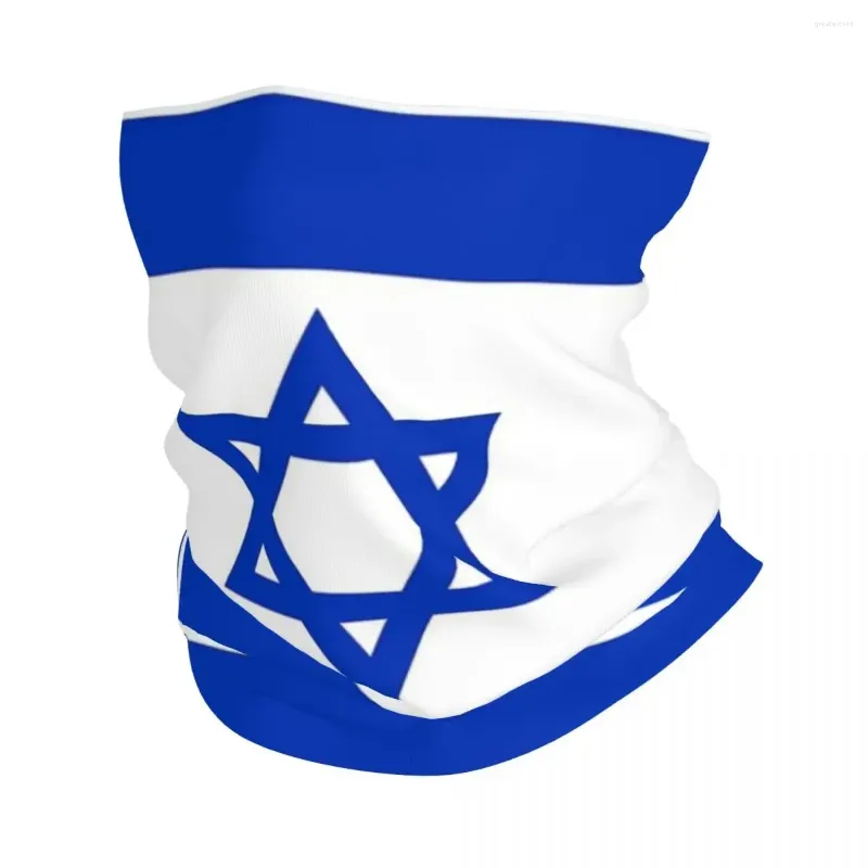 Halsdukar israel flagg bandana nacke gaiter tryckt wrap halsduk multi-use pannband fiske för män kvinnor vuxna hela säsongen