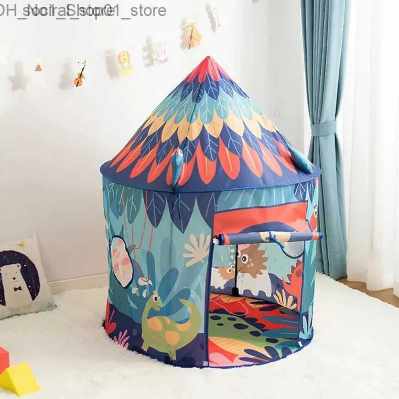 Toy Tents Tents Tents Kids Kids Dinausor Kid Play House Toys Kids Enfant Baby Bilar Play House Toys Kids Space Toys Play House Kids Higdts Q231220 L240313