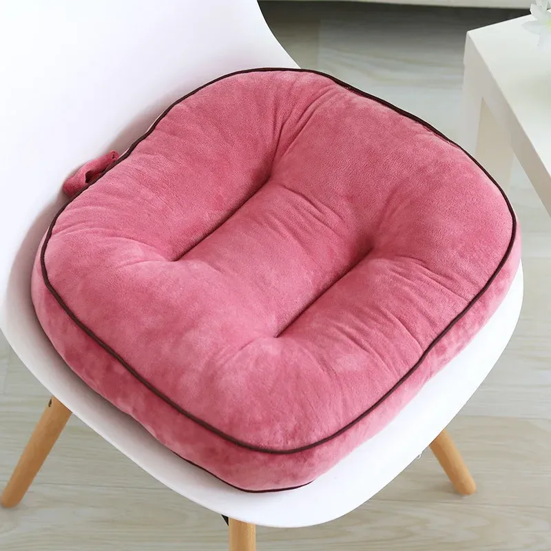 Travesseiro almofada de assento quadrado macio para casa de conforto Sit Sit tape