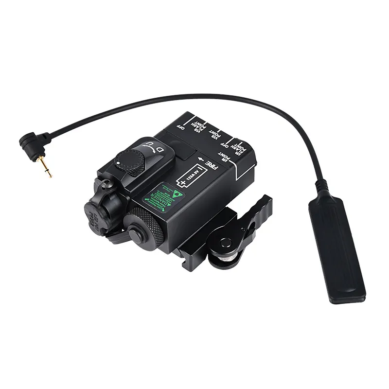 DBAL-A2 Mini Indicador Laser Tático de Metal Watson Lâmpada Laser Verde Lanterna Caixa de Bateria