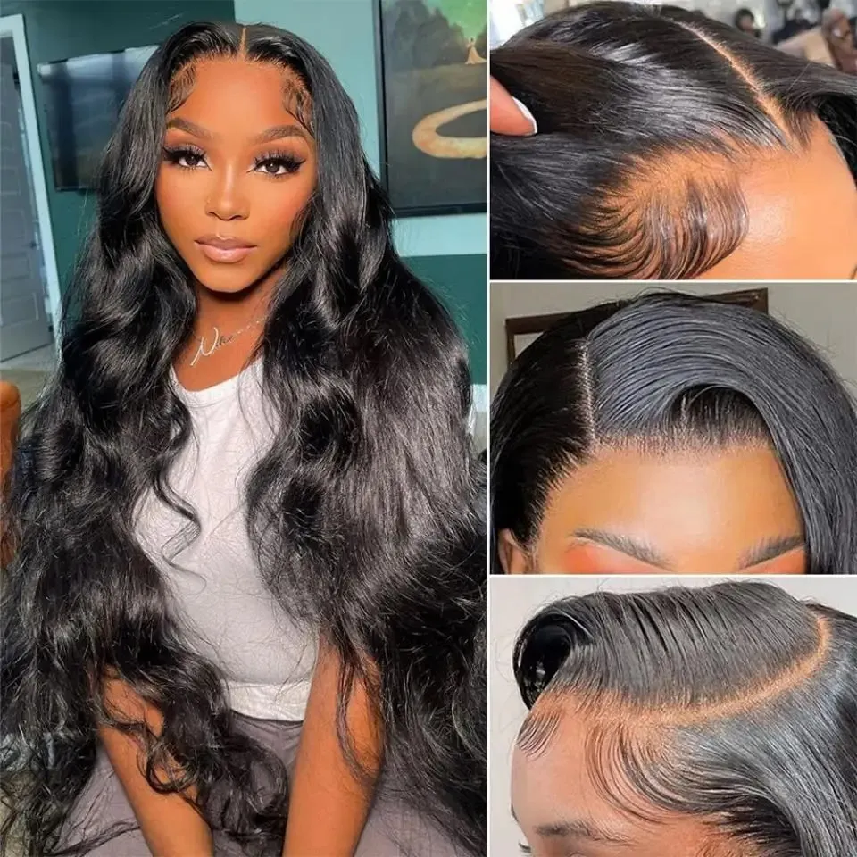 Affordable human hair lace front wigs clearance