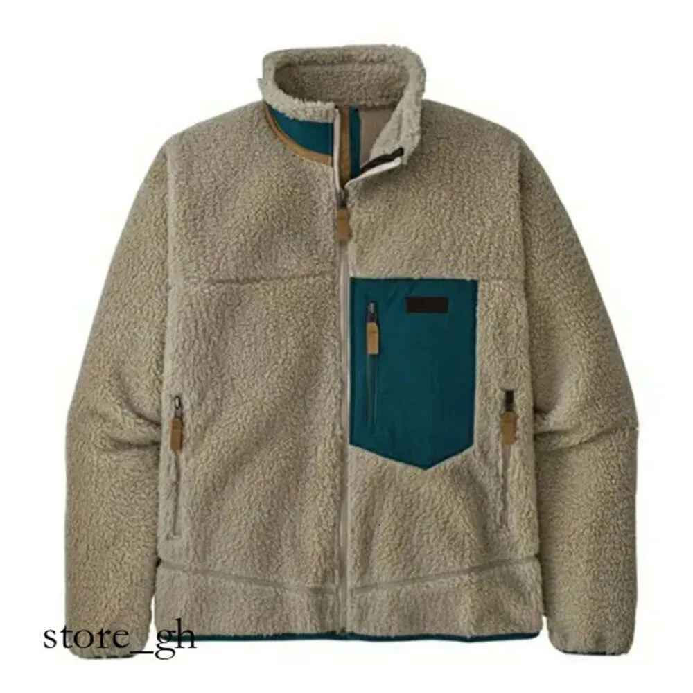 Fashion Designer Giacche Uomo Giacca in pile Pata Spessa Piumino caldo Classico Retro Autunno Inverno Coppia Modelli Agnello Cappotto in cashmere Uomo 293