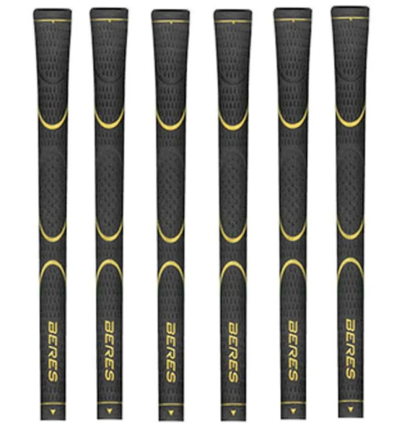 Nowe żelazo golfowe Honma uchwyci wysokiej jakości gumowe drewno golfowe Chwyty Czarne kolory w wyborze 10pclot Golf Chwyty 6355306