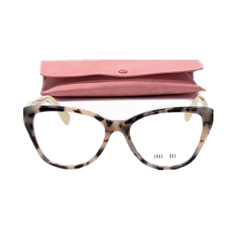 Date desig femmes papillon cateye planche lunettes complètes cadre SVO4 53-18-140 mode dame cadre optique double couleur pour lunettes de vue lunettes étui complet