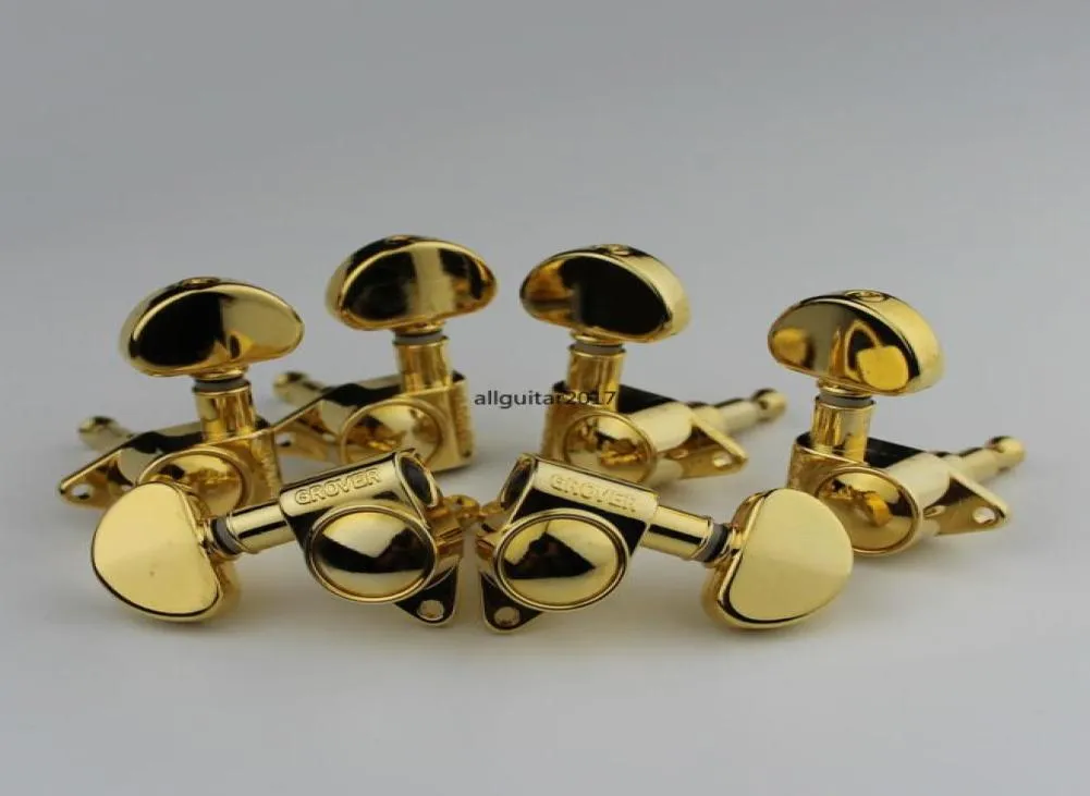 New Gold Grover Tuning Pioli Meccaniche Accordatori Chitarra Tuning Pioli Parti di Chitarra6421760