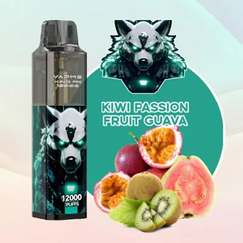 2024 Gros Vape Pen Vapme King Pro Crystal Vape 12000 12K Puffes Cigarette électronique électronique jetable E Vaporisateur Esmoke 2% 5% Jui de vape de nicotine RECHARGable Type C