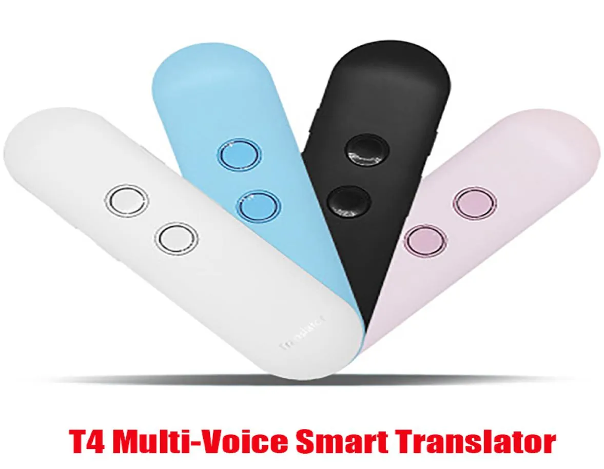 New T4 MultiVoice Smart Translator 138 Languages Recording Translation Abroad Travel StickTranslator Electronics4193183