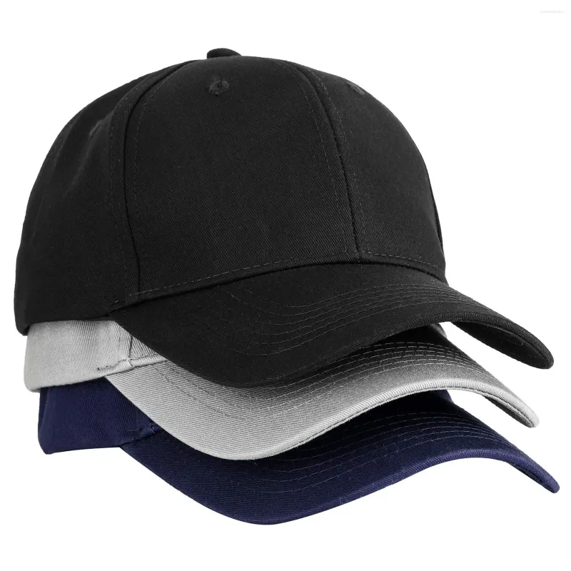 Ball Caps Baseball Suitable Men Cap Women Face Daddy And Cotton Plain For Hat Wide