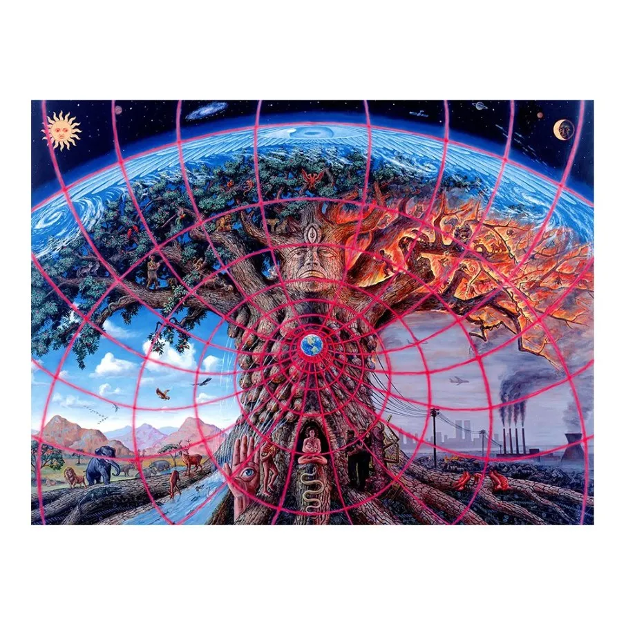 Alex Grey Kunstwerken Schilderen Poster Print Home Decor Ingelijst of ingelijst Popaper Material287Q