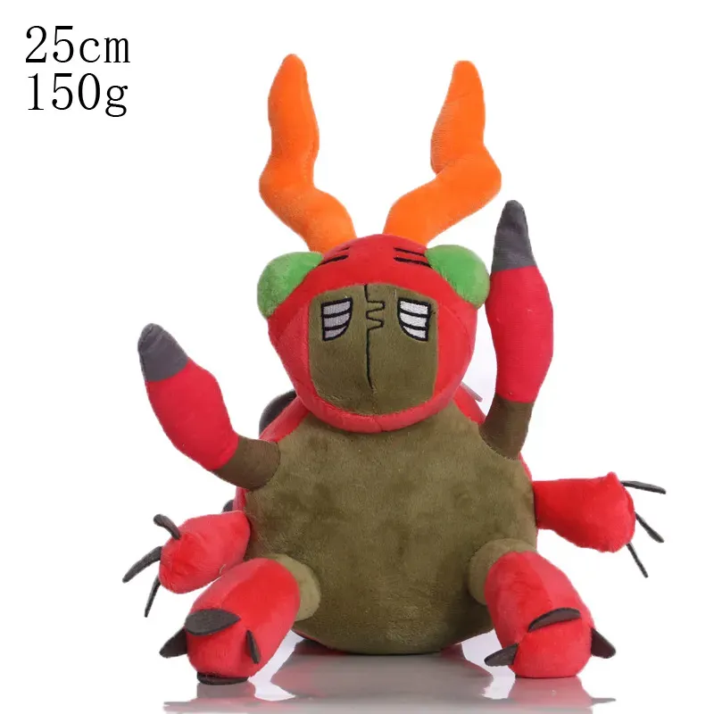 Cute cartoon digital baby doll big adventure digital animal plush toy anime gift children`s toy