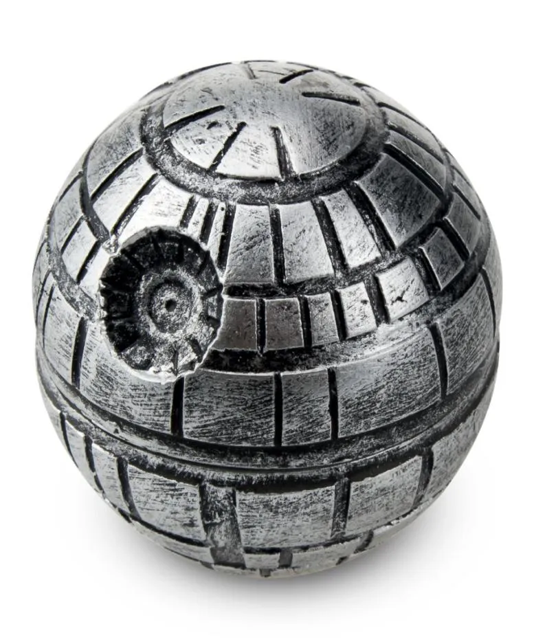 Smoke Death Star Broyeur de tabac 2quot3quot Rectifieuse à base de plantes Pénalité Mise à la terre Cigarette Accessoires de moulin en aluminium O4177545