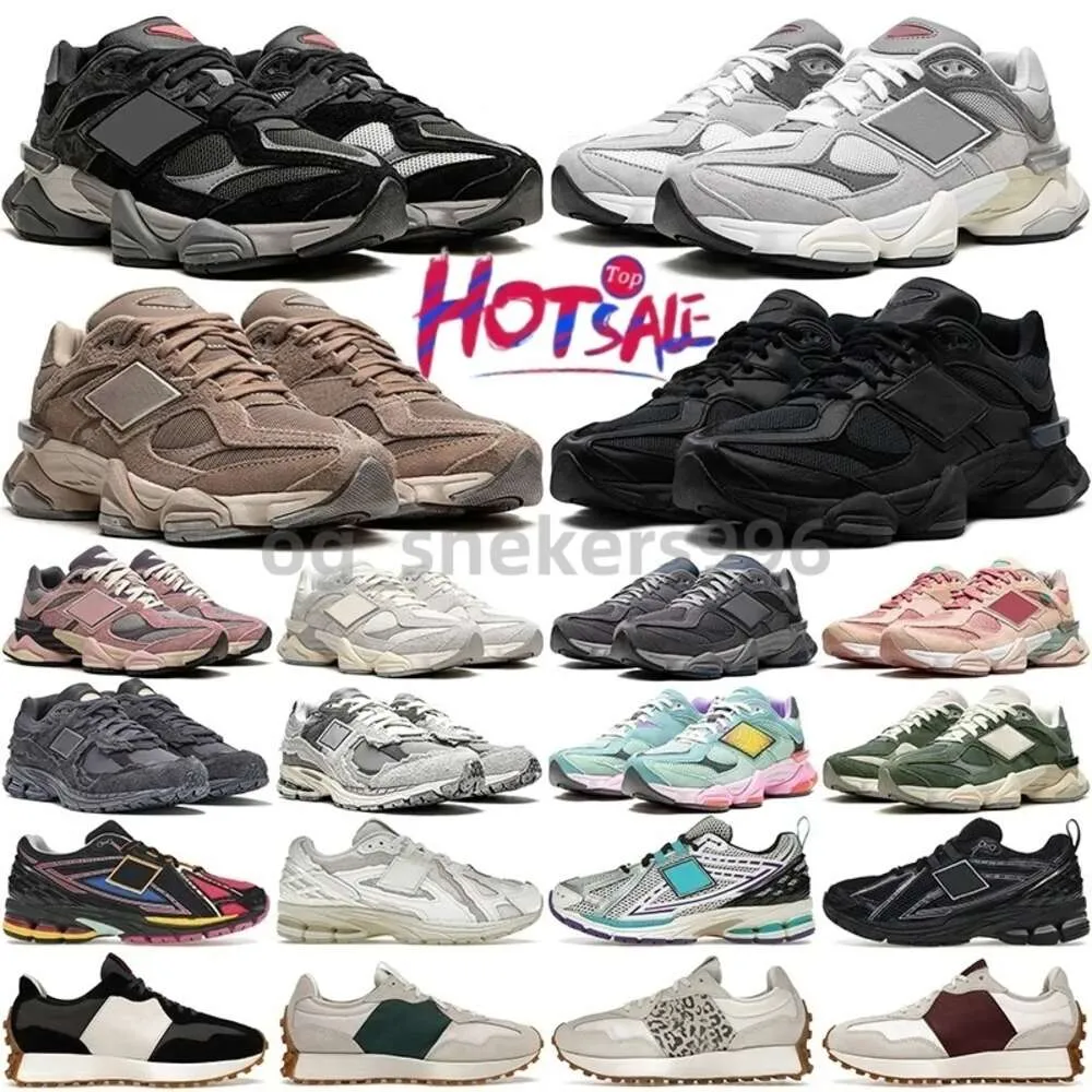 Nuove scarpe da corsa da donna per uomo 9060 scarpe da esterno 327 Sneakers Triple Nero Pioggia Nuvola Sale marino Bianco Rosa Fungo Moon Daze Outdoor Scarpe da ginnastica sportive da uomo