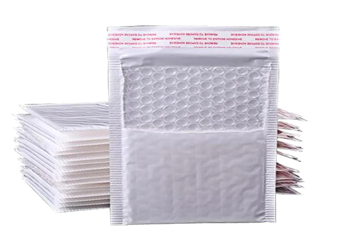 Sacs à bulles en papier Kraft blanc, enveloppes à bulles auto-scellantes, enveloppe rembourrée épaisse avec sac d'expédition 8822126